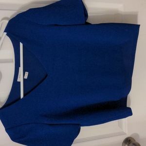 Baton crop top blouse